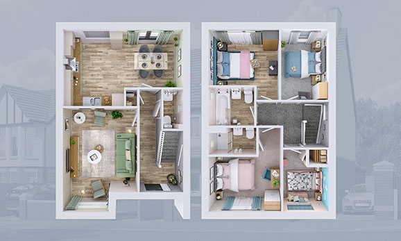 Ken Bear architectural visulisations